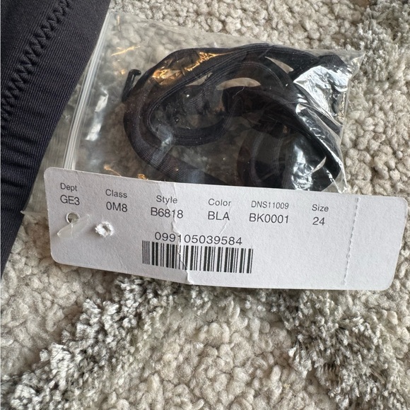 J. Crew One Piece Swimsuit bathing suit Black Ruched Bandeau strapless halter 24 - Picture 8 of 11